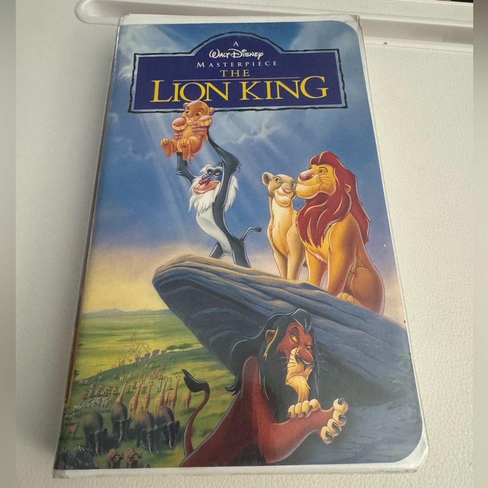 Walt Disney The Lion King VHS tape